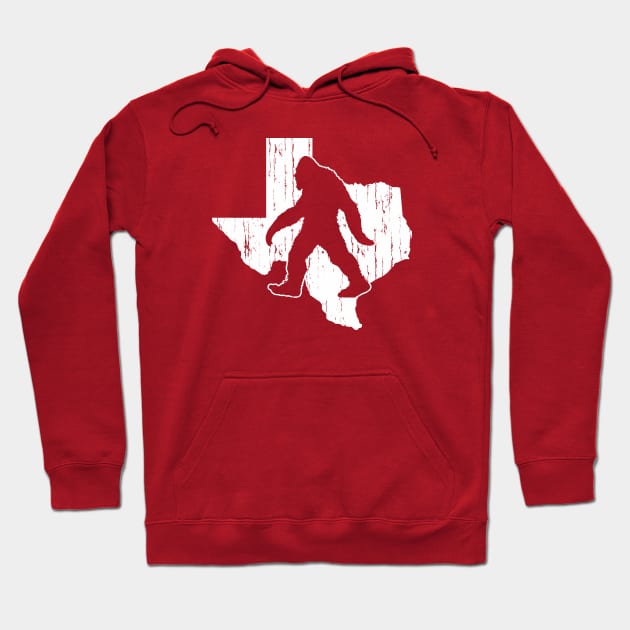 Bigfoot Country - Texas Hoodie by dustbrain